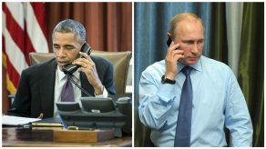 Obama y Putin hablan por teléfono del acuerdo para un alto el fuego en Siria