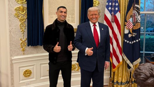 Cristiano Ronaldo participa de una cena en la Casa Blanca Cristiano Ronaldo participa de una cena en la Casa Blanca