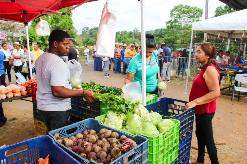 Agroferias del IMA en Panamá.