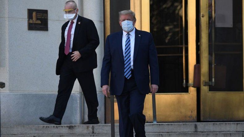 Trump asegura ser inmune al COVID-19