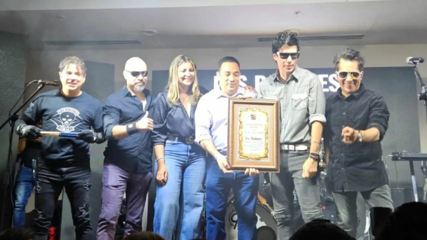 La Alcaldía de Chitré entregó reconocimiento a Los Rabanes.