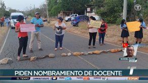 Exigen el nombramiento de docentes en escuela de La Pintada