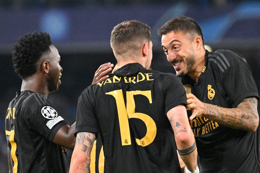 Champions League: El Real Madrid logra importante triunfo ante el Napoli&nbsp; 