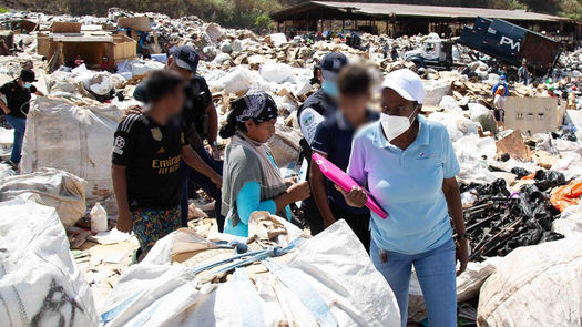 MITRADEL realiza recorrido en el vertedero de Cerro Patacón. MITRADEL realiza recorrido en el vertedero de Cerro Patacón.