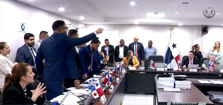 Tensión en la Asamblea Nacional