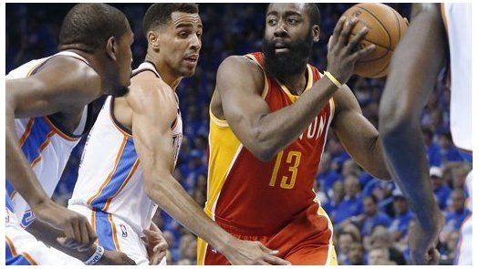 Harden conduce victoria de Rockets sobre Thunder