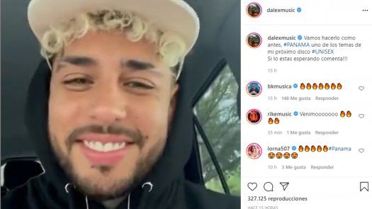 Dalex puso en expectativa a diferentes artistas panameños por su próximo tema.
