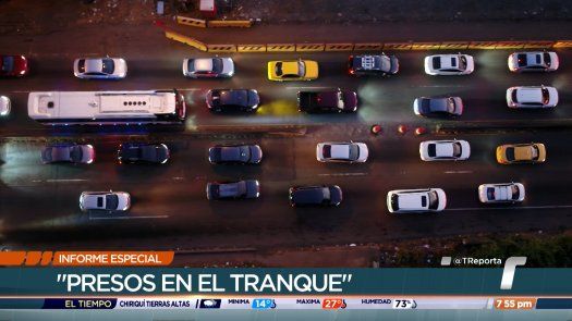 Presos en el tranque, la pesadilla de quienes viven en Panamá Oeste