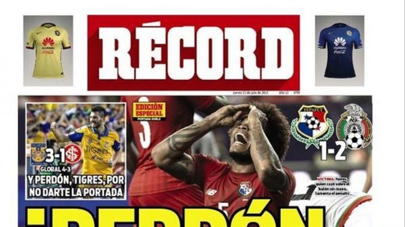 Prensa mexicana pide perdón a Panamá por penalti inventado