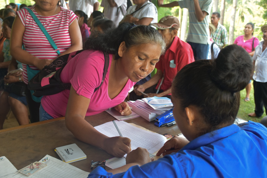 Pago de los programas del MIDES.
