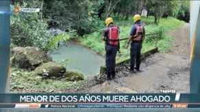 Confirman muerte de menor de 2 años por inmersión en Caldera