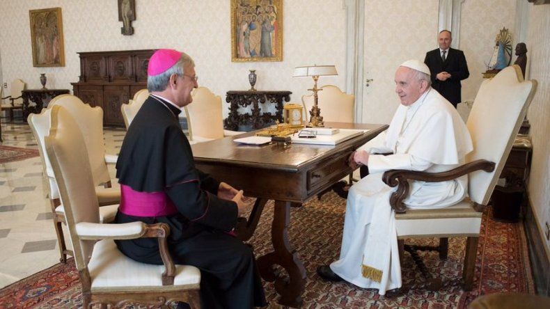El papa Francisco recibió este sábado al Nuncio Apostólico de Panamá