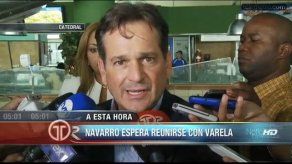 Navarro espera repuesta de Varela a invitación para diálogo