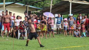Indígenas demuestran su aguerrida habilidad en juegos ancestrales de Panamá