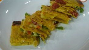 Quesadillas de Chorizo y pimientos