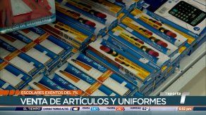 Acodeco recuerda a la población que útiles escolares no pagan el 7%