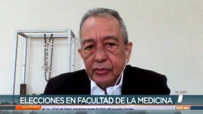 Enrique Mendoza habla sobre elecciones en Facultad de Medicina