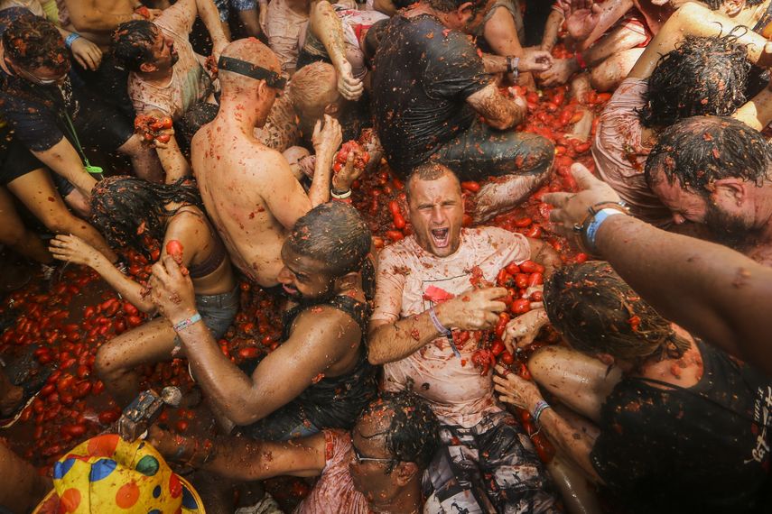Este año la Tomatina cumple 75 años.