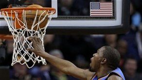 Durant brilla en victoria del Thunder sobre Suns