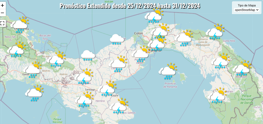 Clima en Panamá para Navidad 2024. Clima en Panamá para Navidad 2024.