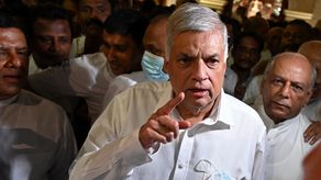 El nuevo presidente de Sri Lanka, Ranil Wickremesinghe.