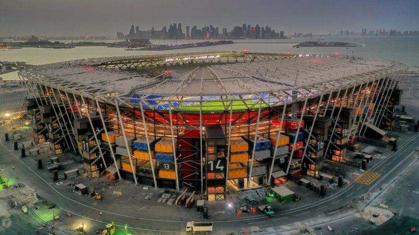 El Estadio 974 se utilizará para Qatar 2022.