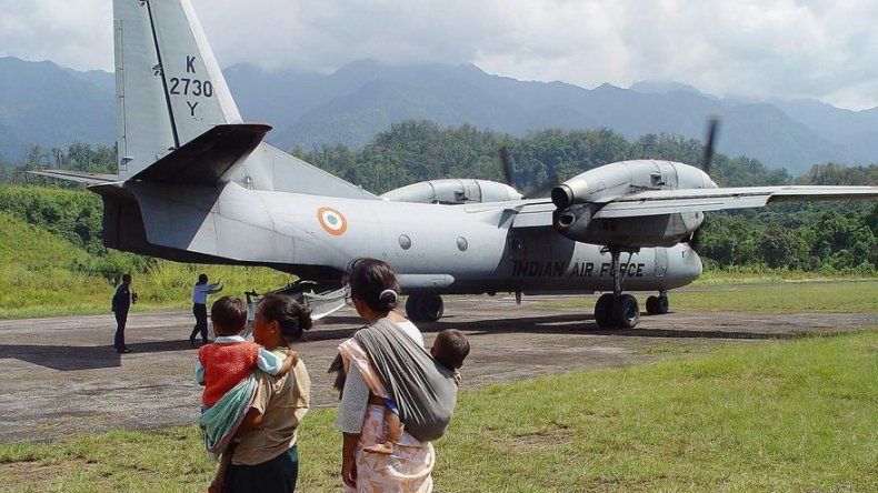 Desaparece un avión de las Fuerzas Aéreas indias con 29 personas abordo