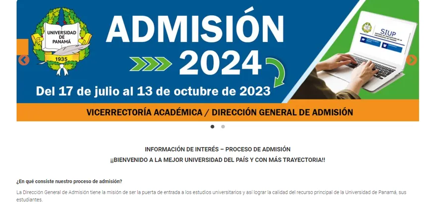 Universidad De Panamá, Admisión 2024: ¿Dónde Hacer La Inscripción?