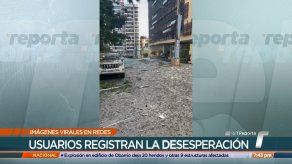 Como pólvora se divulgaron en redes sociales las imágenes y videos de explosión en Obarrio