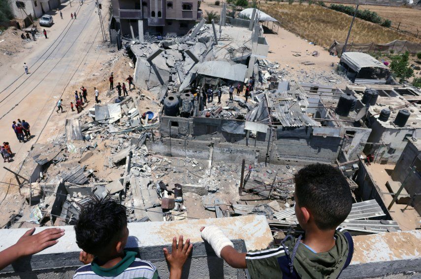 La escalada bélica entre palestinos e Israel ha dejado 181 muertos en los últimos siete días.