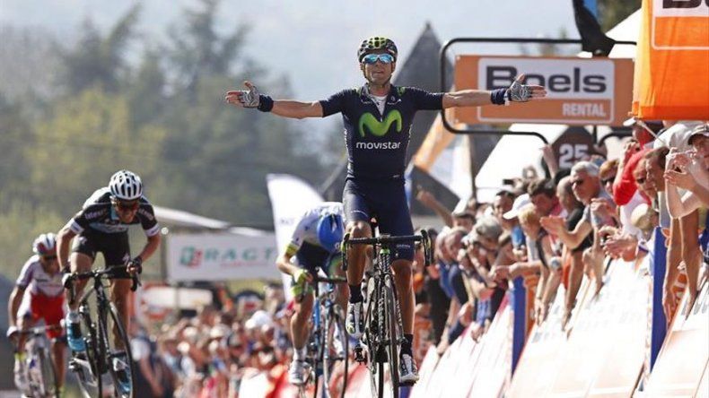 Valverde gana su tercera Flecha Valona