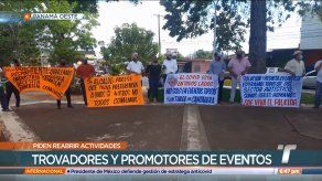 Trovadores protestan ante las suspensión de bailes y cantaderas