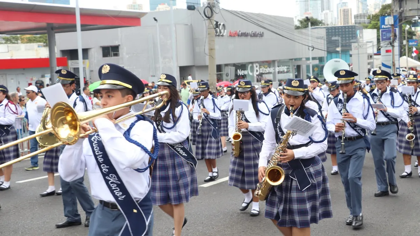 Desfile en la Chorrera el 27 de noviembre.&nbsp;