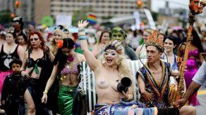 Desfile de sirenas en Nueva York