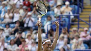Puig bate a Mladenovic y alcanza las semifinales en Eastbourne