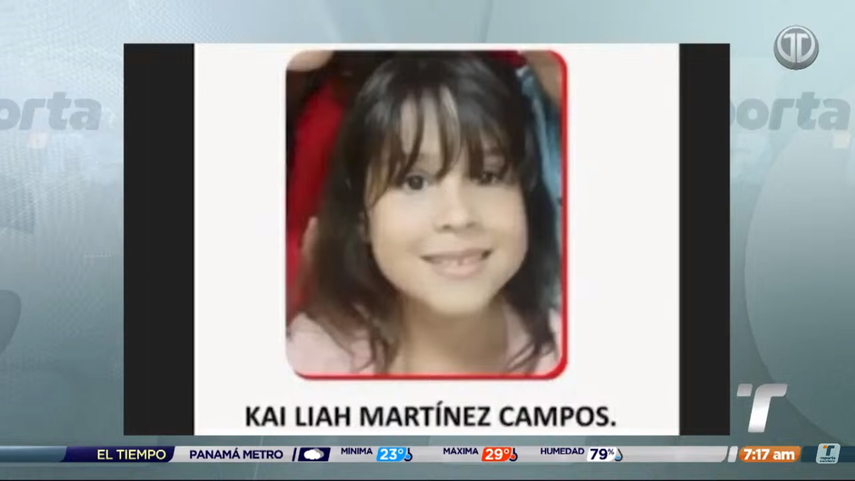 Alerta por la desaparición de una menor