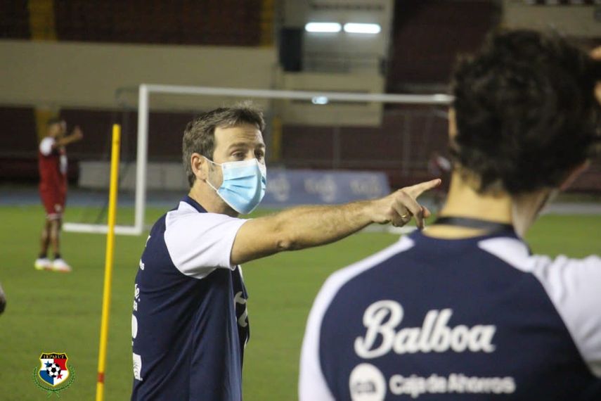 Thomas Christiansen regresó a los entrenamientos de la selección de Panamá