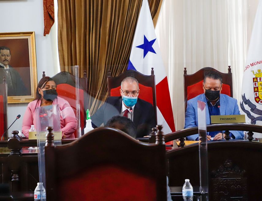 Sesión ordinaria del Consejo Municipal de Panamá.