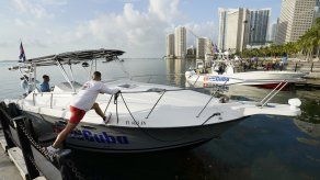 Portieles, uno de los organizadores de la flotilla, aseguró que los tripulantes de las embarcaciones no llevan armas.&nbsp;