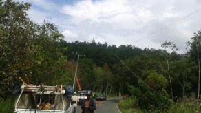 Suspensión del suministro eléctrico en Bocas del Toro