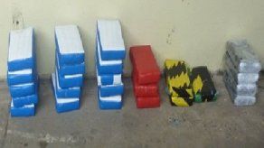 Incautan 25 paquetes de droga en Herrera