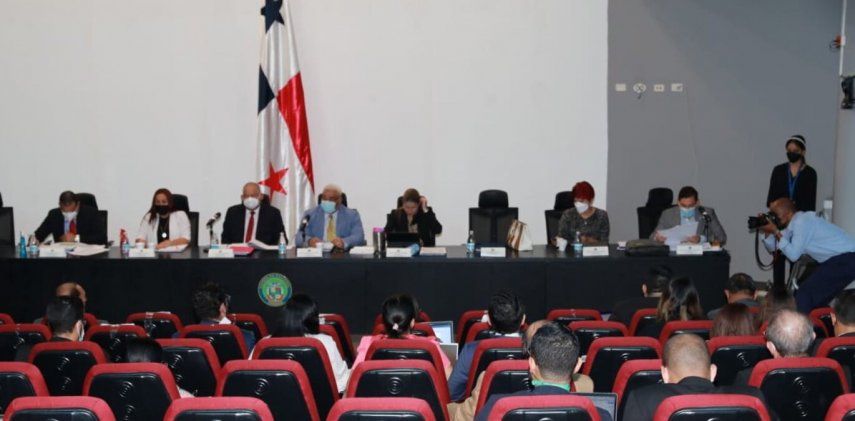 Vista de la Comisión de Gobierno durante la discusión en primer debate del proyecto de Reformas Electorales.