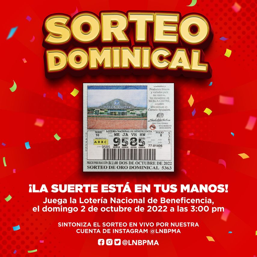 Lotería de Panamá: Horario y cómo ver el sorteo del 2 de octubre