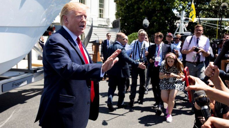 Trump asegura que las redadas han sido exitosas pese a falta de información