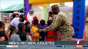 Cambiando Vidas entrega juguetes a niños de la comunidad de Tucutí en Darién
