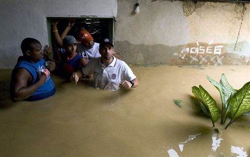 Inundaciones en Venezuela y Colombia