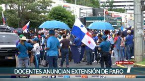 Docentes extienden medida de paro laboral por 48 horas