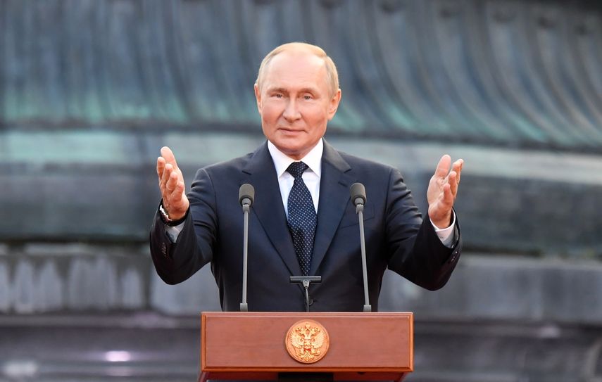 El presidente Vladimir Putin.