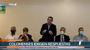 No hubo acuerdos en la reunión entre comisión del Gobierno y dirigentes de Colón