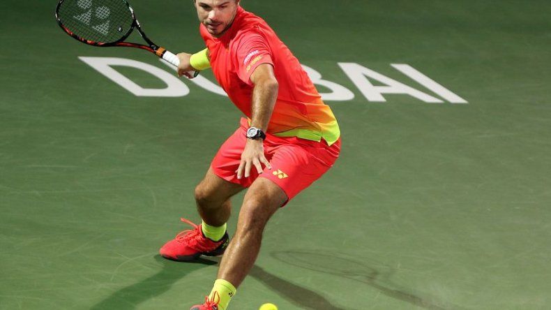 Wawrinka avanza a la final del torneo de Dubai